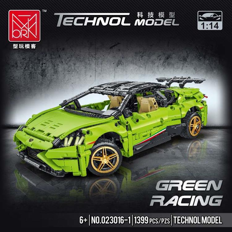 1:14 小牛积木跑车 023016-1
