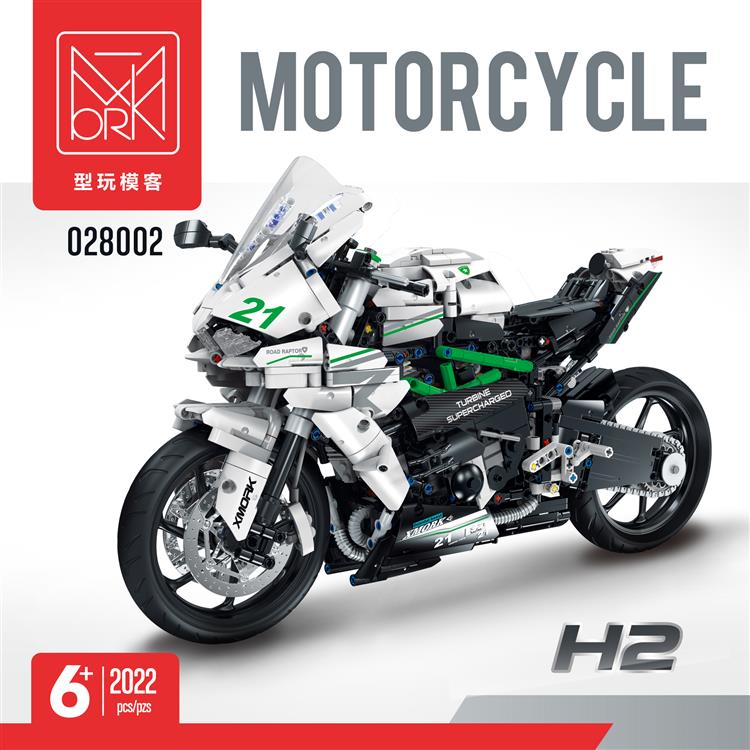 1比5 骑士H2摩托车 028002